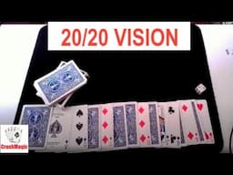 20/20 Vision Magic Card Trick Performance