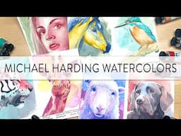 This Is NOT a Swatch Video — 14 New Vibrant Colors, 7 Paintings!
