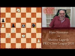 Five Minutes with Ben: Hans Niemann vs Maxime Lagarde, PRO Chess League 2020