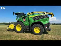 First look at John Deere's new F8 600 forage harvester