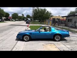1978 Pontiac, Firebird, Trans Am, Blue Martinique Butler performance power