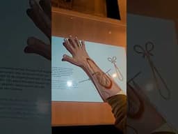 Projection On Hand To Simulate Surgery! #shorts #medical #projectionmapping