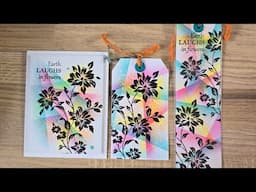 BET YOU HAVNT DONE THIS BEFORE. USING INKYLICIOUS STAMPS #cardmaking #inkylicious