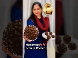 Chocolate Ferrero Rocher #selinesrecipes #chocolate #shortsviral