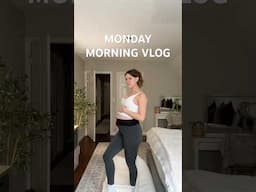 work morning routine vlog! #morningroutine #morningvlog #pregnancy #pregnantmorningroutine