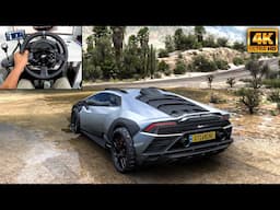 Lamborghini Huracán Sterrato  | Forza Horizon 5 | Thrustmaster T300RS gameplay