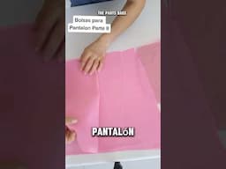 Bolsas de un short desde cero? 🩳