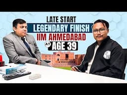 Age 39 But Converted IIM Ahmedabad | Toppers Experience | CAT 2025 Motivation
