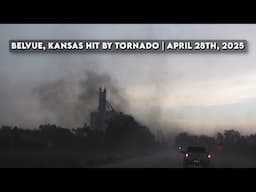 Weak Tornado Hits Belvue, Kansas | April 28th, 2025