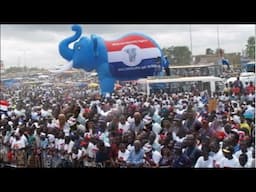 NPP Shakes Kumasi As Mammoth Crowd Arrive For 2024 Campaign Committee Launch