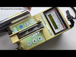 Aloka Survey meter TCS-172B function presentation Scintillation counter Dozymetr サーベイメーター プロミエニオワニア