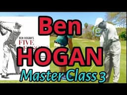 Ben Hogan Swing | Grip | lag | rotation uncovered masterclass #benhogan #masterclass #segment #golf