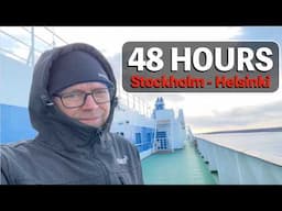 48 Hours on a Scandinavian Ferry Transport  - Silja Serenade / Symphony  -Stockholm to Helsinki