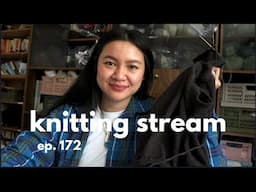 back from the grave, the siren tooooop // knitting stream #172