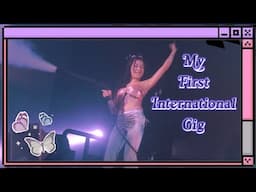 MY LIFE AS A DJ ☺️ MY FIRST INTERNATIONAL GIG! ☺️
