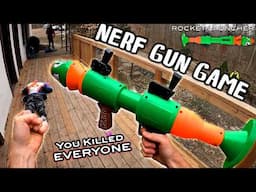 EVERY NERF GUN GAME KILL
