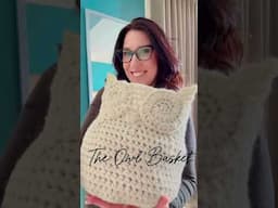 Learn to make the Owl Basket with my new video. #crochet #crochetpattern #crochetbasket