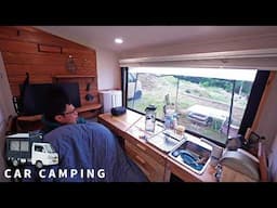 [Car Camping Trip] Spectacular views. Collaboration with "Minivan Life"!