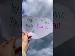 Add yours ✨ for today’s gratitude boost #mentalfitness #gratitude #ytshorts #youtubeshorts