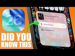 iOS 26 - 10 Things You Didn’t Know iPhone COULD DO !