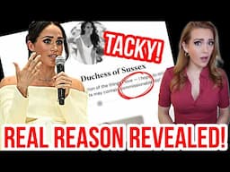 REAL REASON FOR MEG'S SHOPMY PAGE, WANNABE ROYAL & MORE HYPOCRISY  #meghanmarkle #royals #reaction