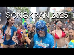 My First SONGKRAN: Things Got WET and WILD in Bangkok, Thailand Silom 2025