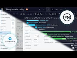 Project Management for Acumatica: ProjectManager Integration Demo