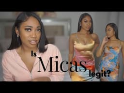 Micas clothing review | try-on haul