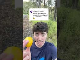 I juggled a LEMON 😯 #Shorts