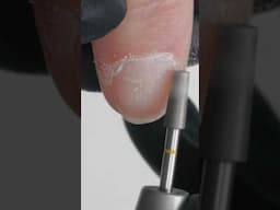 cuticles done right- efile dry manicure 💅 #drymanicure #nails #nailtech