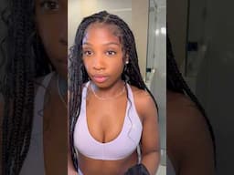 Love a good natural beat and athliesure #grwm #makeup #makeupvlogger #makeuptutorial