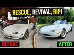Rescuing a Miata we once owned, giving it NEW LIFE!
