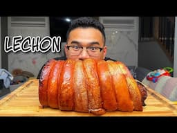 LECHON - Crispy Filipino Pork Belly- AMAZING CRISPY SKIN RECIPE