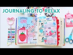 HOW TO JOURNAL FOR RELAXTION | Journal & Chat | Junk Journal