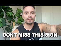 You’ll see this when you’re in between phases of life (then never again)