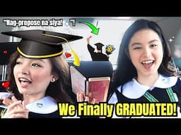 WE GRADUATED!! Our Most EMOTIONAL Day Ever | May Nag PROPOSED!? | Aurea & Alexa