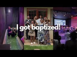 I GOT BAPTIZED! | My Life Lately, Chandler Moore Concert, Podcasting & Friendship #vlog