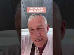 Piers Morgan, man or mouse? #tommyrobinson #piersmorgan