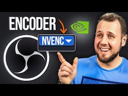 OBS Studio NVENC ENCODER einstellen - Komplettkurs 2025 #10