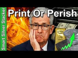 Fed’s ‘Print or Perish’ Moment (Silver Price Set Up For Violent Rally)