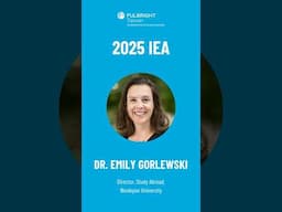 What Impressed Fulbright’s 2025 IEA Grantees in Taiwan | Dr. Emily Gorlewski