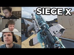 Streamers FIRST TIME Playing Siege X... (CRAZY CLIPS)