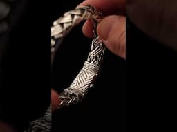 Perfect Gift for Him! Bali 2.0 Heavy Silver Bracelet