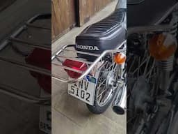 Honda ML 125cc de colecionador com apenas 13 mil kms Originais raríssimo de ver #hondaml #ml125