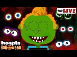 LIVE 🔴 Wrong Face Len | Spooky Finger Family Rhymes | Hoopla Halloween