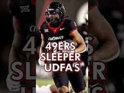 The 49ers Signed THREE SLEEPER Undrafted Free Agents #shorts San Francisco 49ers News