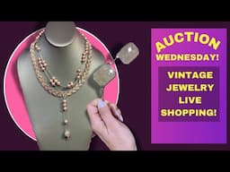 Vintage Jewelry Auction From Estate Sale & Thrift Videos!   𝐀𝐔𝐂𝐓𝐈𝐎𝐍 𝐋𝐈𝐒𝐓 𝐁𝐄𝐋𝐎𝐖⬇︎