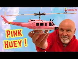 Today I flew a pink helicopter ! Words I thought I would never say in my lifetime | RCEra C032 UH-1