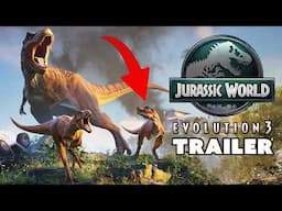 🔲 BABIES, BALLOON TOUR & MORE | JURASSIC WORLD EVOLUTION 3 Trailer Breakdown & Extra Info + Images