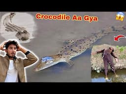 Ghar Ky Pass Wali Nehar Main Crocodile 🐊 Aa Gya😱